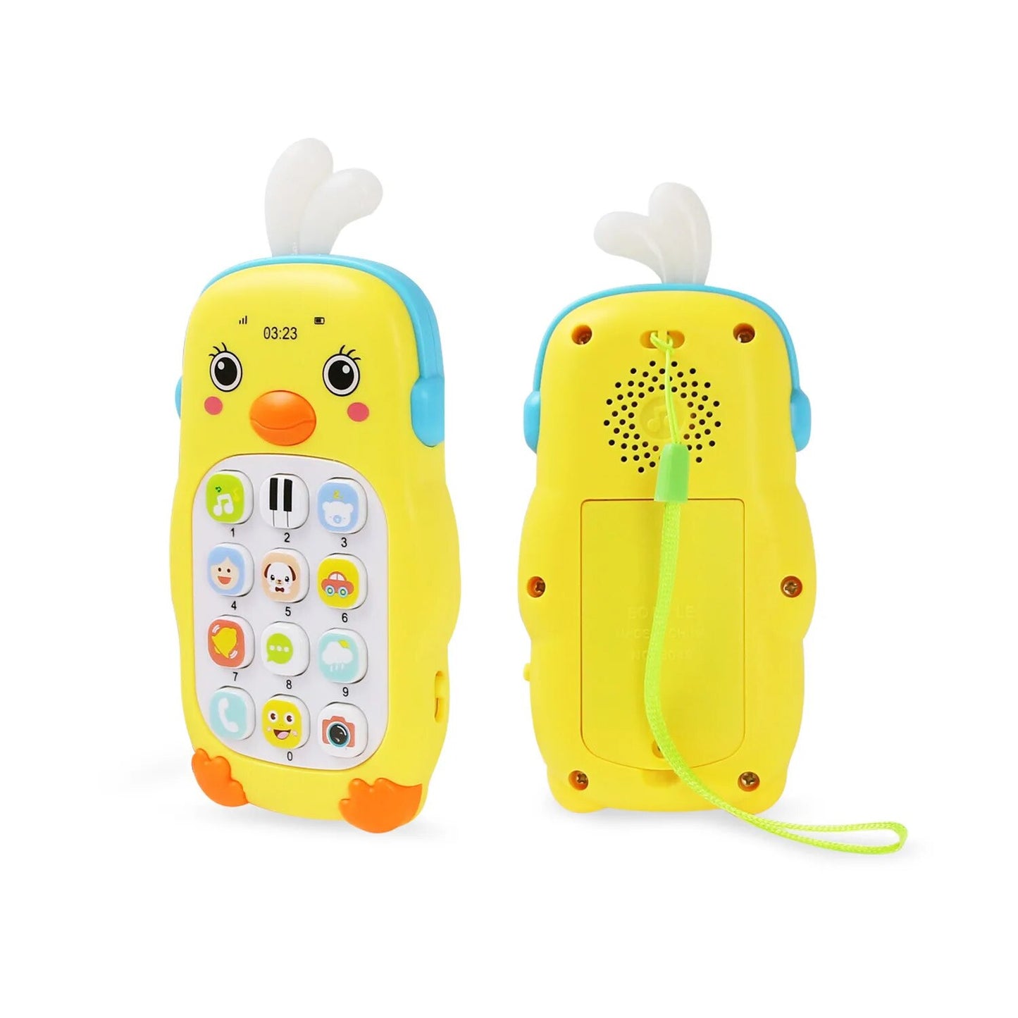 Plastic Baby Toy For Above 1 Year Old Baby Electronic Musical Phone Toy Baby Phone Mobile Phone Toy Learning Musical Toy