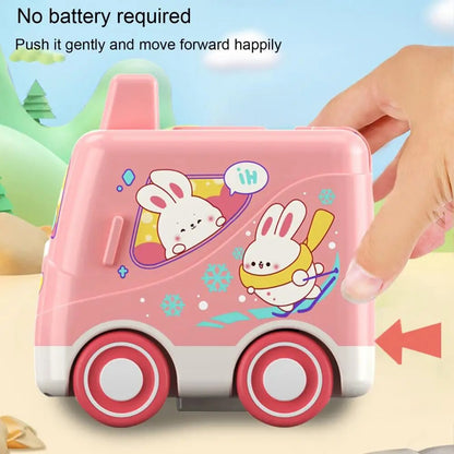 Car Toy Model Exquisite Educational Cute Inertial Bus Vehicles Children Toy Children Gift  Baby Toy Car  Children Bus Toy