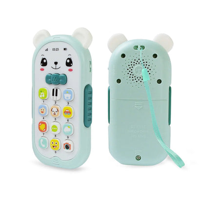 Plastic Baby Toy For Above 1 Year Old Baby Electronic Musical Phone Toy Baby Phone Mobile Phone Toy Learning Musical Toy