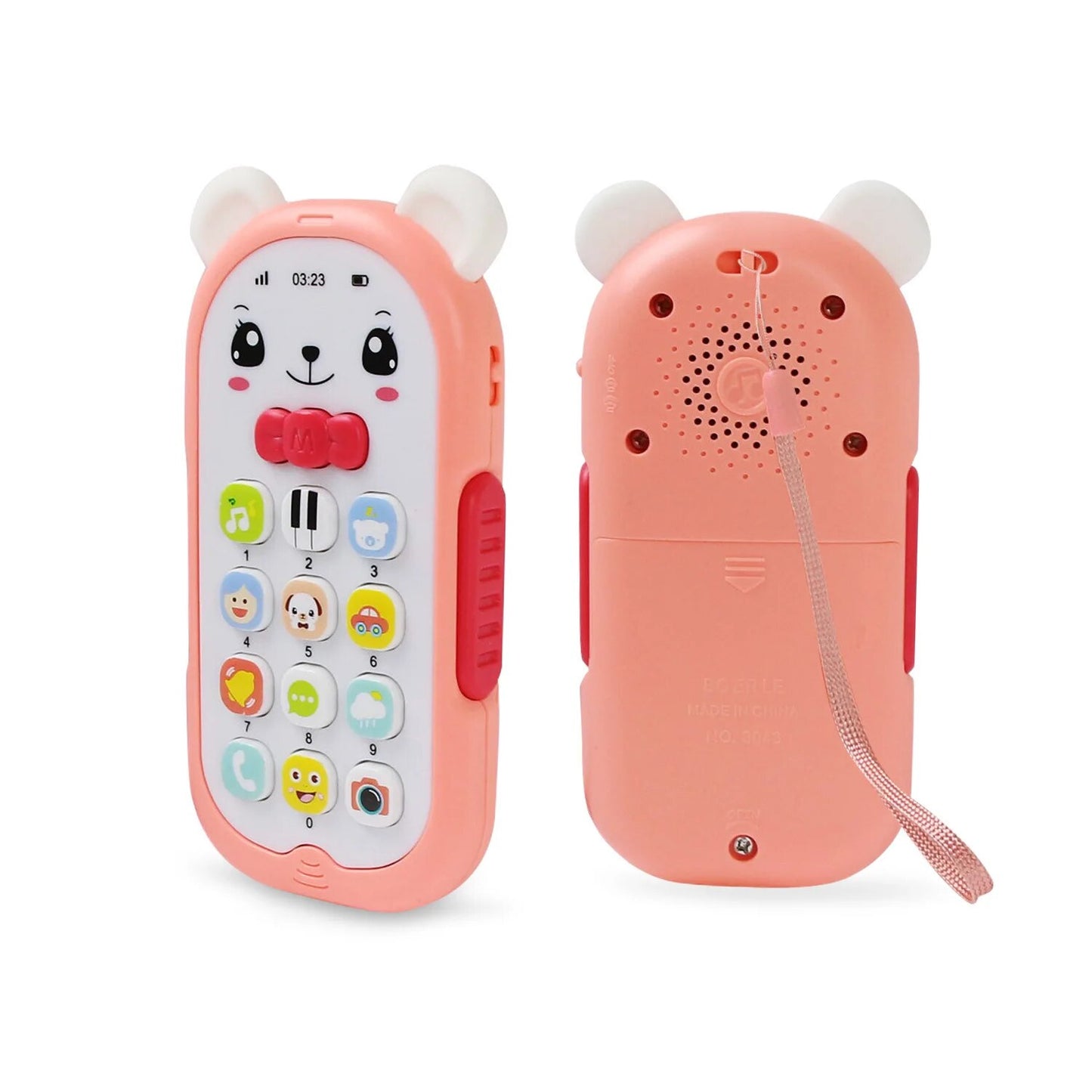 Plastic Baby Toy For Above 1 Year Old Baby Electronic Musical Phone Toy Baby Phone Mobile Phone Toy Learning Musical Toy