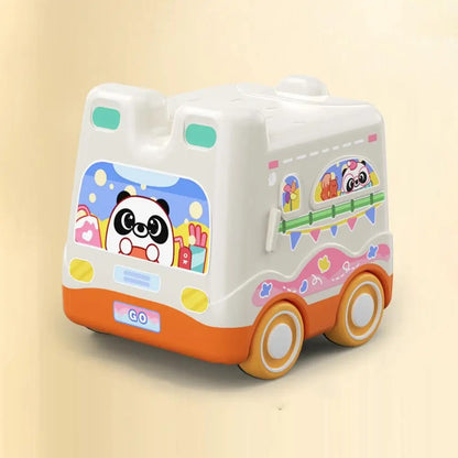 Car Toy Model Exquisite Educational Cute Inertial Bus Vehicles Children Toy Children Gift  Baby Toy Car  Children Bus Toy