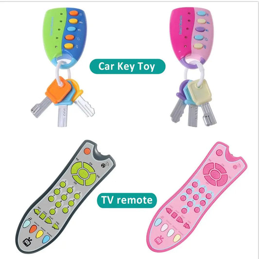 Baby Toy Music Mobile Phone TV Remote Control Car Key Early Educational Toys Electric Numbers Learning Machine Gifts For Newborn