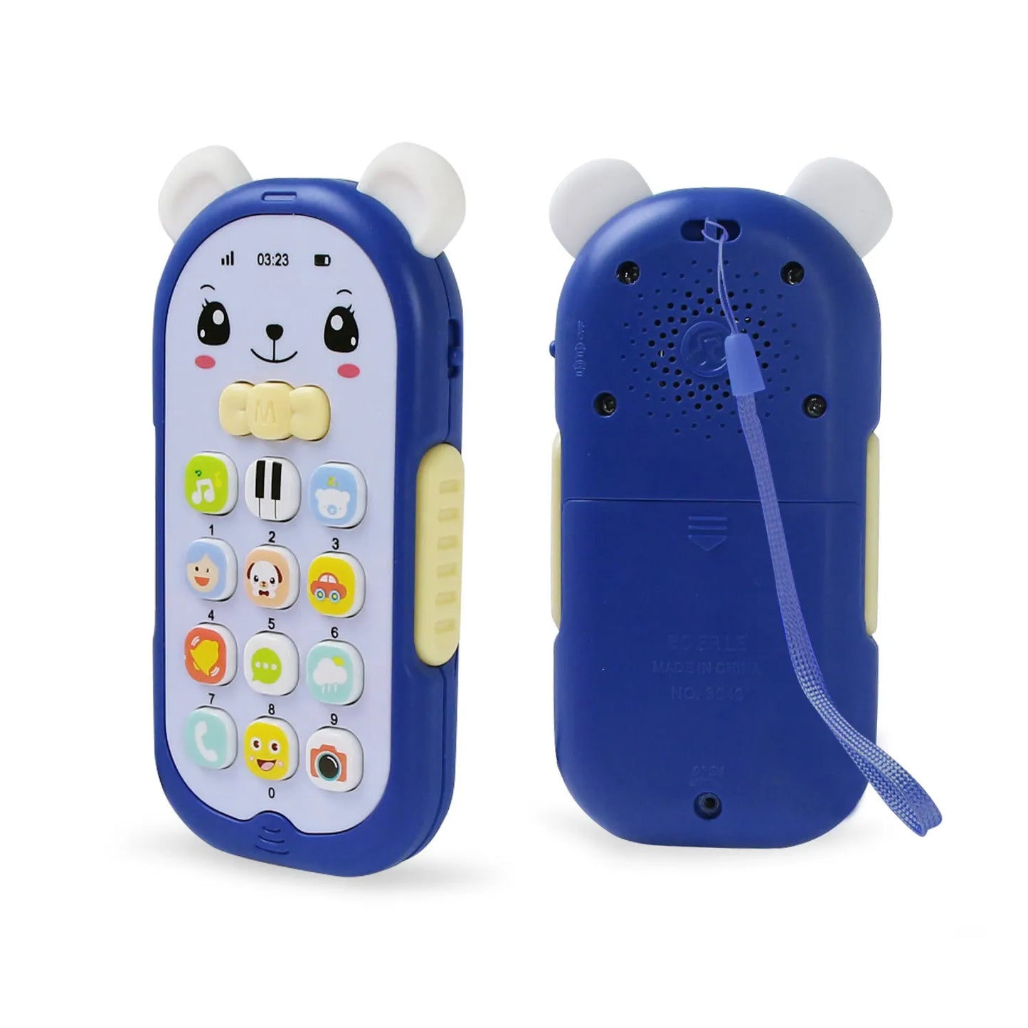 Plastic Baby Toy For Above 1 Year Old Baby Electronic Musical Phone Toy Baby Phone Mobile Phone Toy Learning Musical Toy